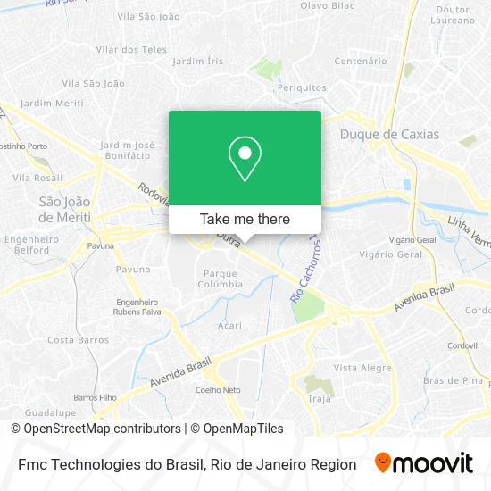 Fmc Technologies do Brasil map