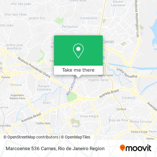 Marcoense 536 Carnes map