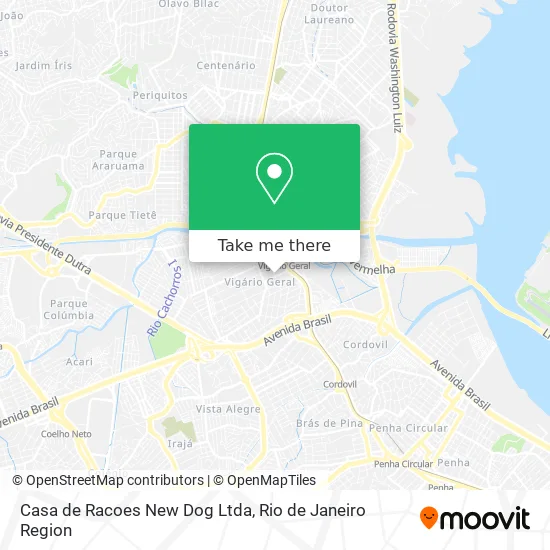 Casa de Racoes New Dog Ltda map