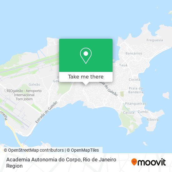 Mapa Academia Autonomia do Corpo