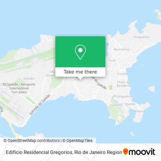 Edifício Residencial Gregorios map