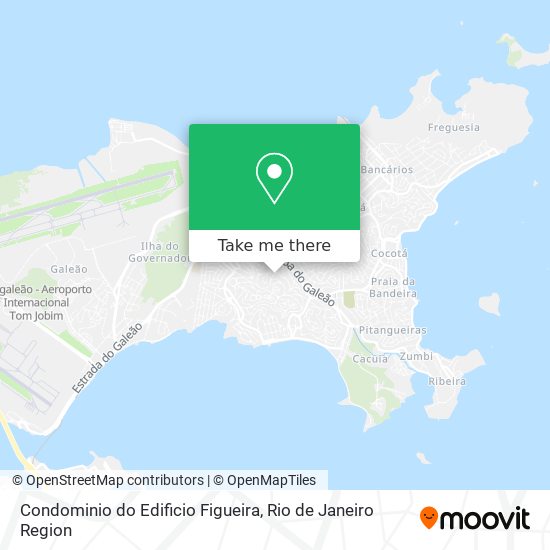 Mapa Condominio do Edificio Figueira