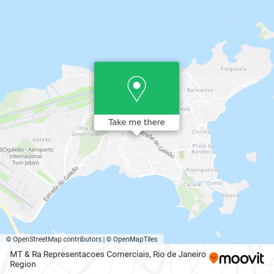 MT & Ra Representacoes Comerciais map