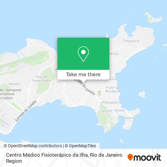 Centro Médico Fisioterápico da Ilha map