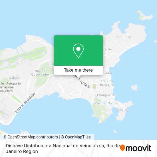 Disnave Distribuidora Nacional de Veiculos sa map