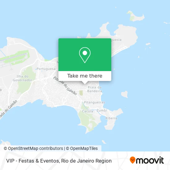VIP - Festas & Eventos map