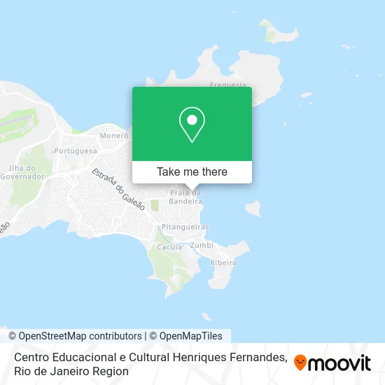 Centro Educacional e Cultural Henriques Fernandes map