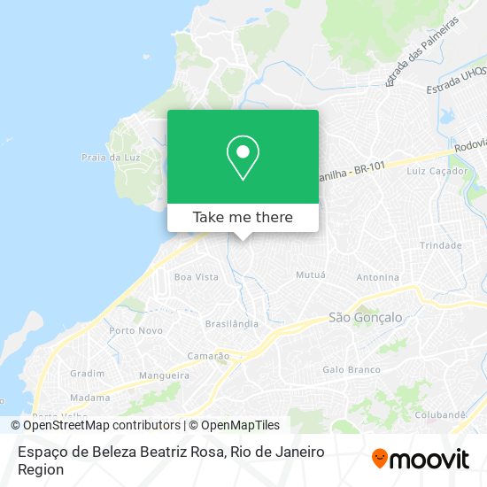 Espaço de Beleza Beatriz Rosa map