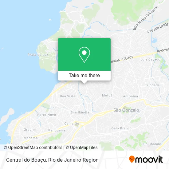 Central do Boaçu map