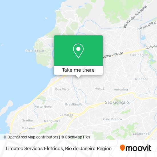 Mapa Limatec Servicos Eletricos