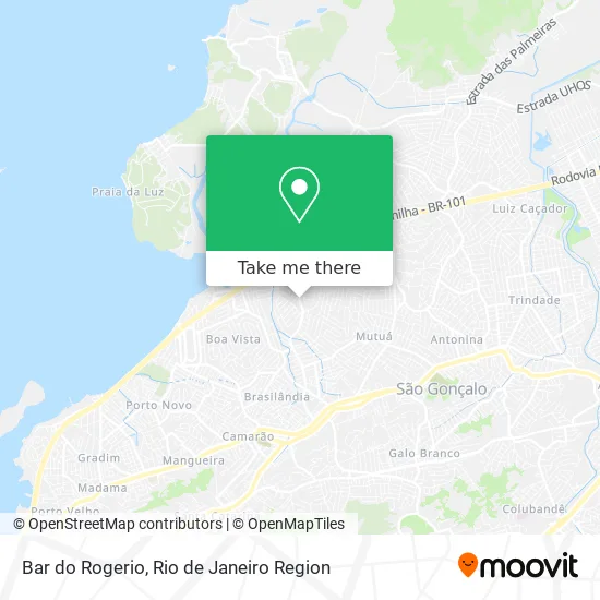 Bar do Rogerio map