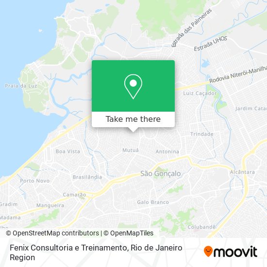 Fenix Consultoria e Treinamento map
