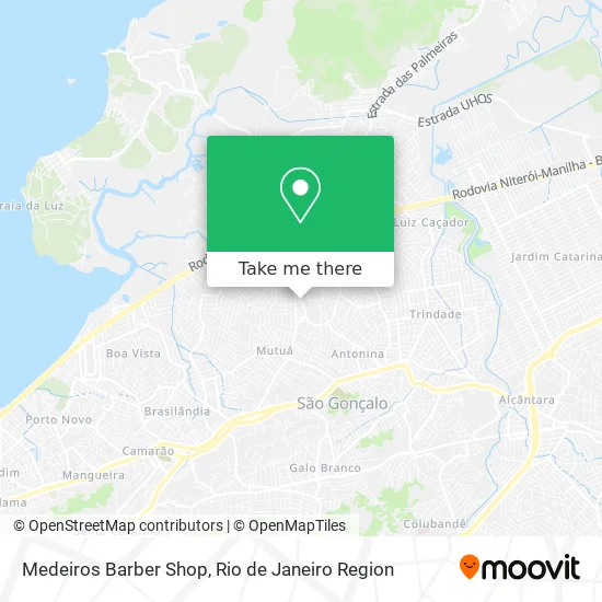 Medeiros Barber Shop map