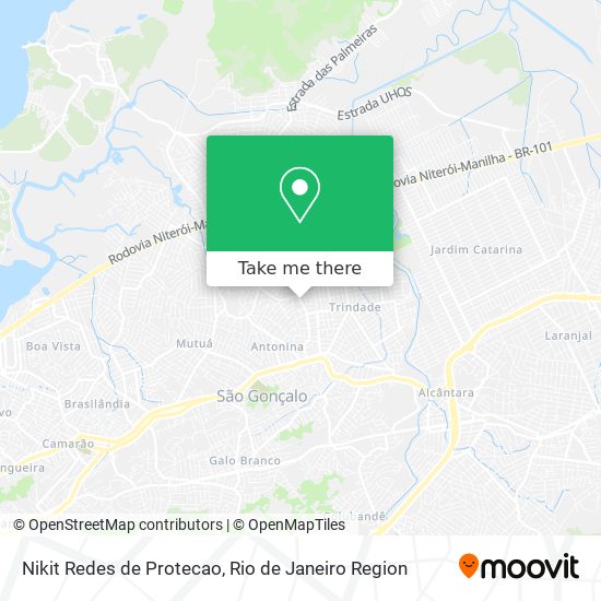 Mapa Nikit Redes de Protecao