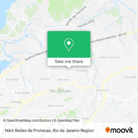 Nikit Redes de Protecao map