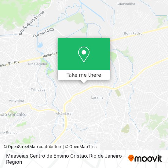 Maaseias Centro de Ensino Cristao map