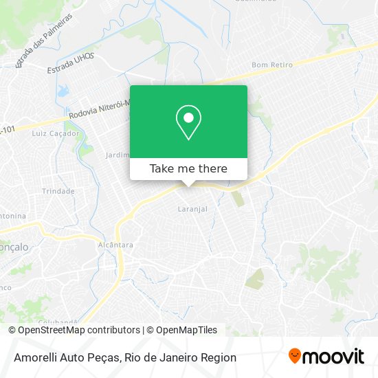 Amorelli Auto Peças map