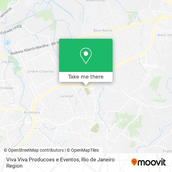Viva Viva Producoes e Eventos map