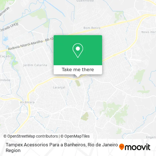 Tampex Acessorios Para a Banheiros map