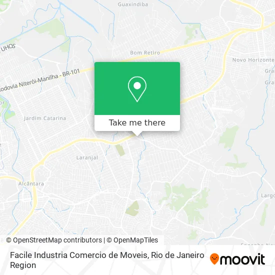 Facile Industria Comercio de Moveis map
