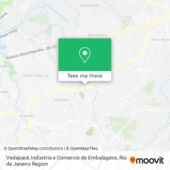 Vedapack Industria e Comercio de Embalagens map