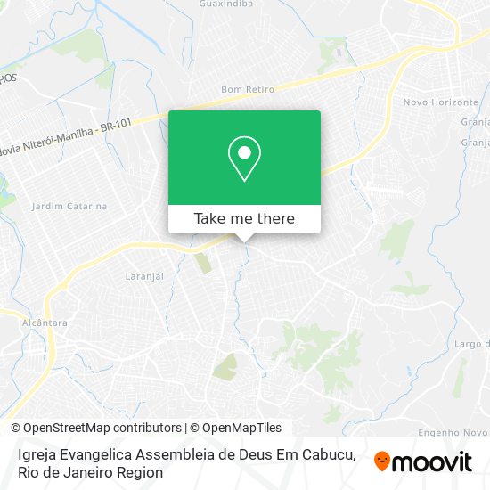 Igreja Evangelica Assembleia de Deus Em Cabucu map