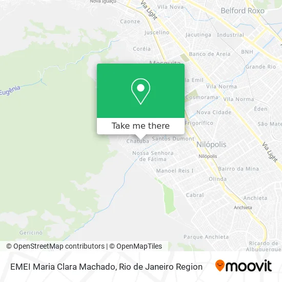 EMEI Maria Clara Machado map