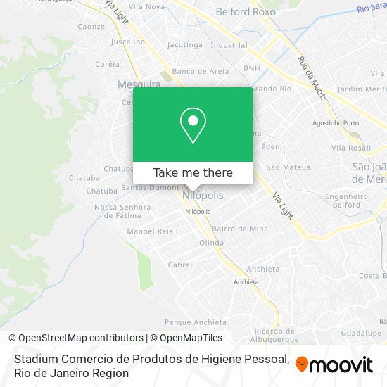 Mapa Stadium Comercio de Produtos de Higiene Pessoal