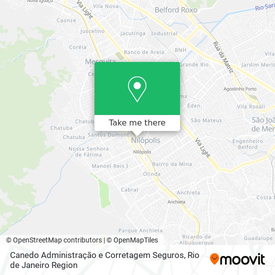 Canedo Administração e Corretagem Seguros map