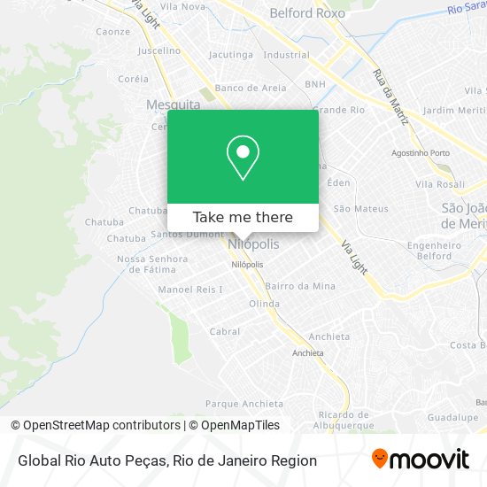 Global Rio Auto Peças map