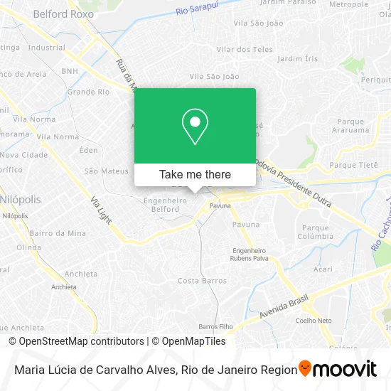 Maria Lúcia de Carvalho Alves map