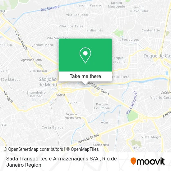 Sada Transportes e Armazenagens S / A. map