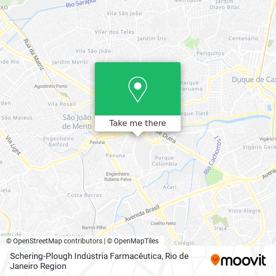 Schering-Plough Indústria Farmacêutica map