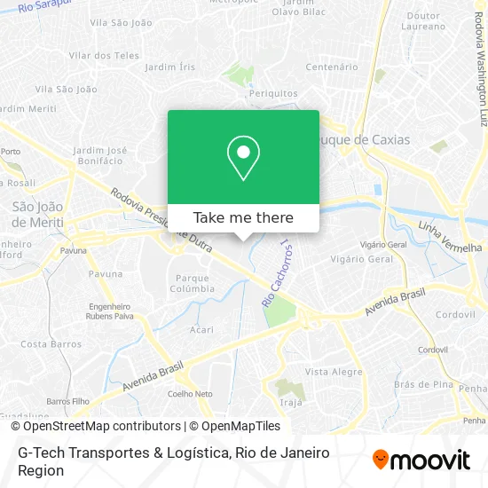 G-Tech Transportes & Logística map