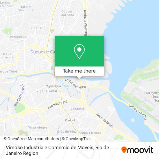 Vimoso Industria e Comercio de Moveis map