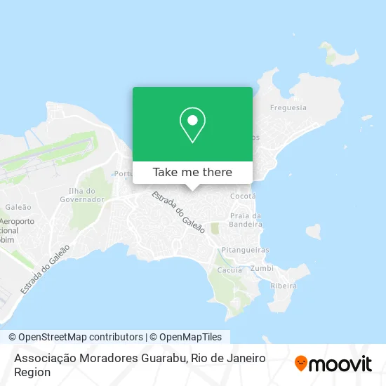 Associação Moradores Guarabu map