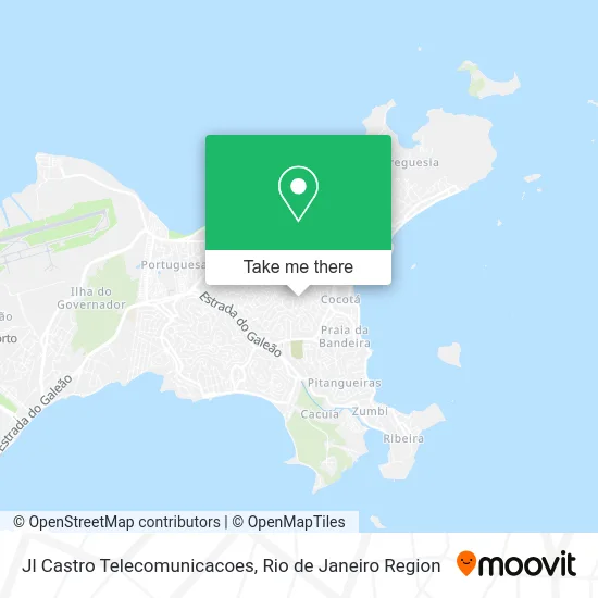 Jl Castro Telecomunicacoes map