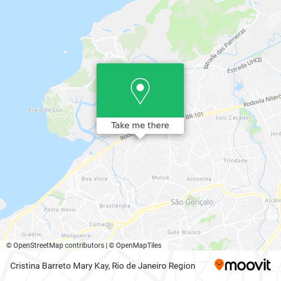Mapa Cristina Barreto Mary Kay
