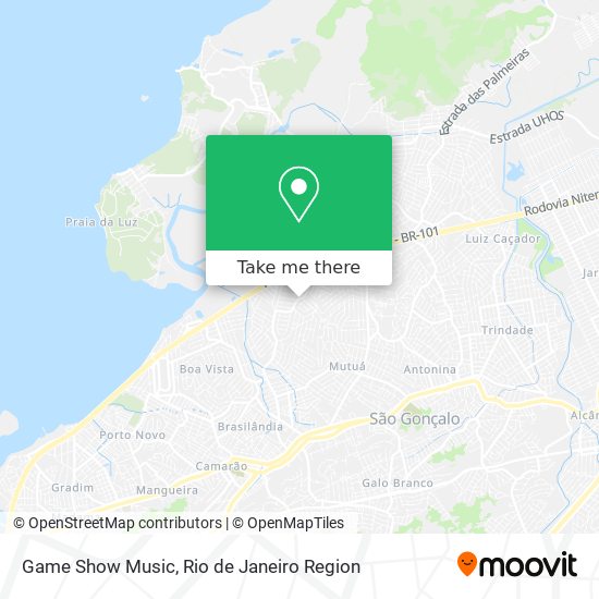 Game Show Music map