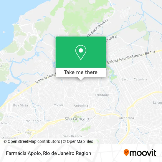 Farmácia Apolo map