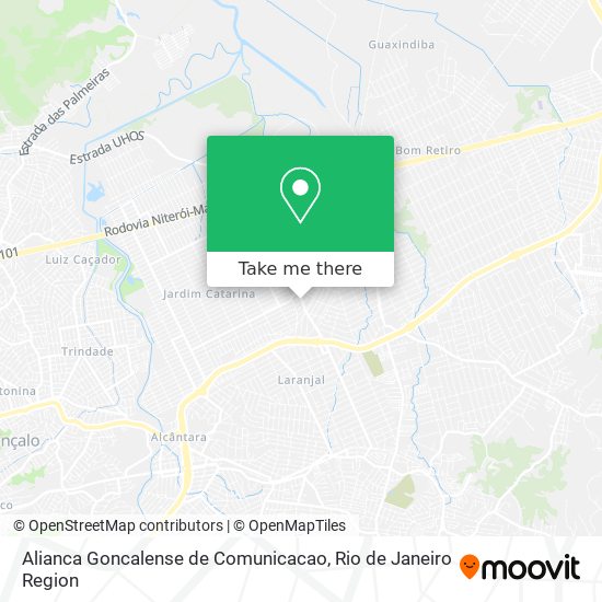 Alianca Goncalense de Comunicacao map