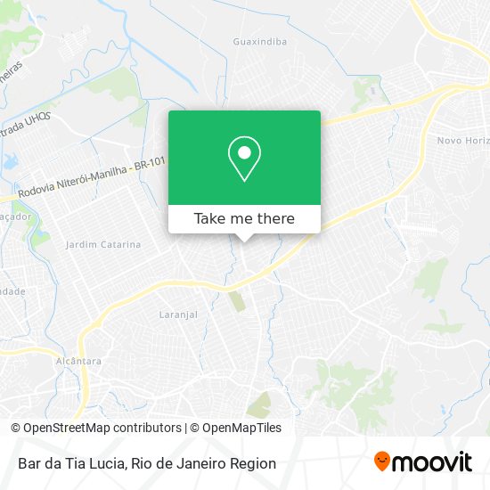 Bar da Tia Lucia map