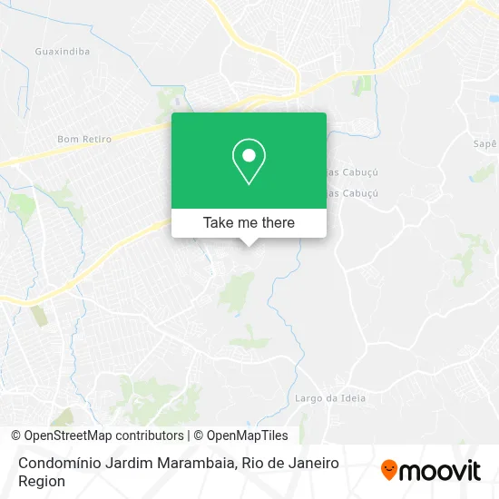 Condomínio Jardim Marambaia map