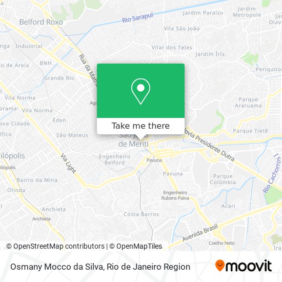 Osmany Mocco da Silva map