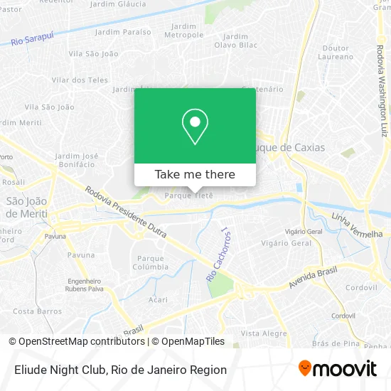 Eliude Night Club map