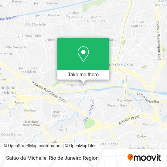Salão da Michelle map