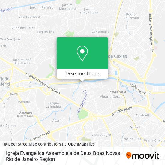 Igreja Evangelica Assembleia de Deus Boas Novas map