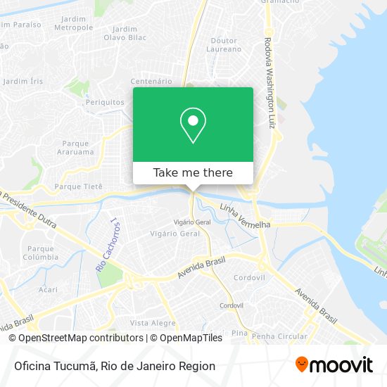 Oficina Tucumã map