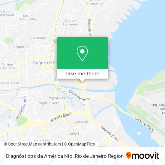 Diagnósticos da América Nto map
