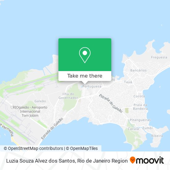 Mapa Luzia Souza Alvez dos Santos